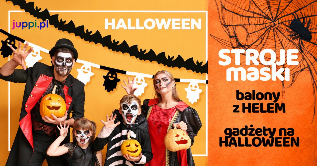 Halloween w juppi.pl — stroje, balony i dekoracje online