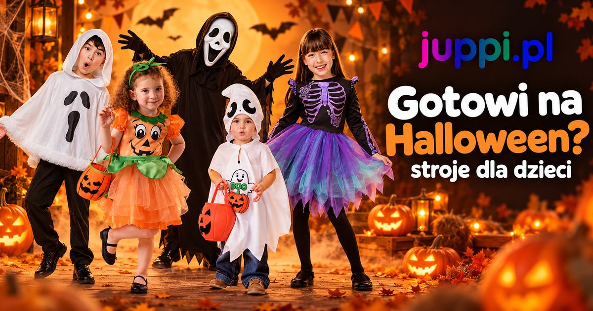 Przebranie na Halloween dla dziecka — strój, dodatki i „cukierek albo psikus”