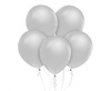 Balony Beauty&Charm, metaliki srebrne 12"/