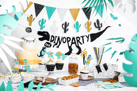 Baner Dinozaury - Dino Party, 20x90 cm