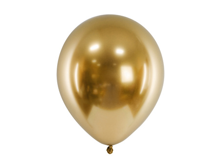 Balony Glossy  30cm, złoty