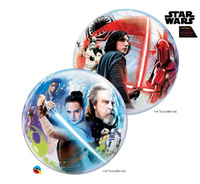 Balon foliowy 22" QL Bubble "Star Wars the Last Jedi