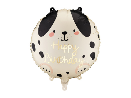 Balon foliowy pastylka Happy Birthday 35 x 35 cm