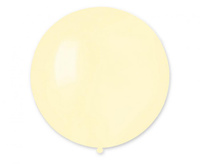 Balon lateksowy Pastel butter 50 cm