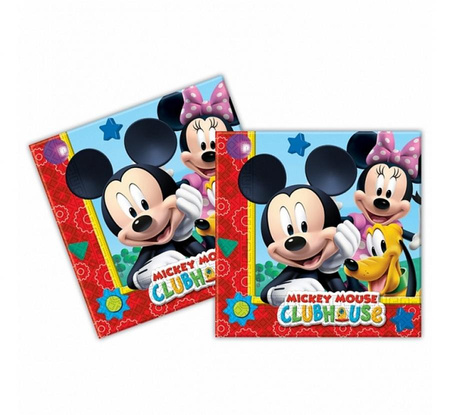 #PS Serwetki - Playful Mickey, 33 x 33 cm, 20 szt.