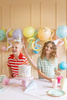Balony 30 cm, Buźki, mix (1 op. / 6 szt.)