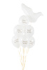 Balony 30 cm, Chrzest Święty, Pastel Pure White (1 op. / )
