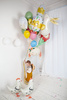 Balon foliowy Kurka chodząca 48 x 60 cm