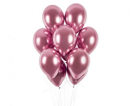 Balony GB120 shiny 13 cali - różowe