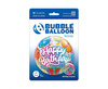 Balon Bubble Birthday Surprise przezroczysty 55 cm