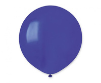 Balon lateksowy Pastel niebieski granatowy 50 cm
