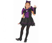Strój Czarownica Nietoperz Halloween dla dzieci rozm. 110/120 cm