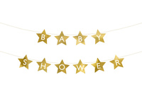Baner Baby shower złoty 290 x 16,5 cm