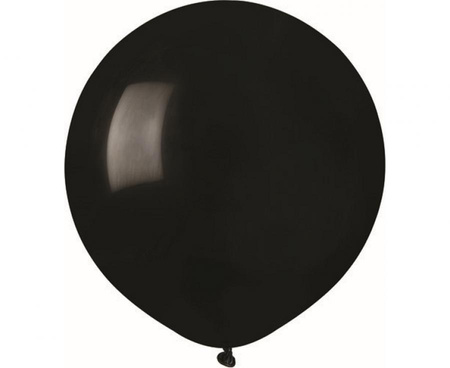 Balony G150 pastel 19" - czarne 14