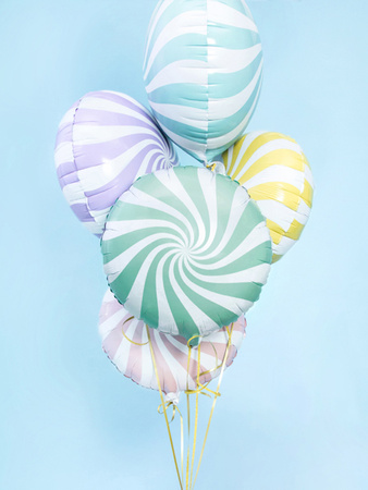Balon foliowy Cukierek miętowy 35 cm