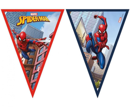 #PBA Banner Spiderman Crime Fighter, flagi (papier FSC)