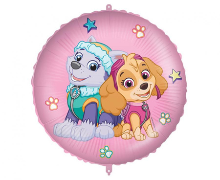 #PBF Balon foliowy 18" Paw Patrol Skye And Everest