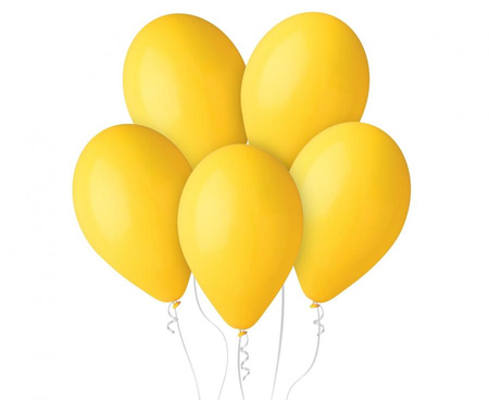 Balony G110 pastel 12" - żółte 02