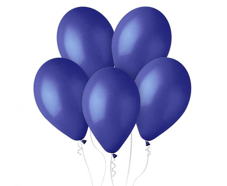 Balony G120 pastel 13" - granatowe 46