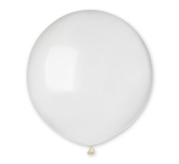 Balon lateksowy Crystal przezroczysty 50 cm
