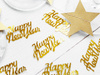 Konfetti Sylwester Happy New Year złote 4 x 2 cm 3 g