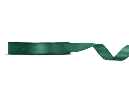 Tasiemka satynowa butelkowa zieleń 12 mm 25 m