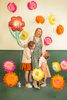 Balon foliowy Kwiatek czerwony 53 x 96 cm