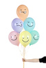 Balony lateksowe Buźki mix 30 cm 6 szt.