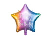Balon foliowy Happy Birthday mix 40 cm