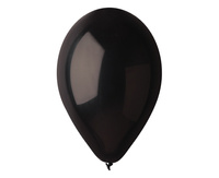 Balon lateksowy Pastel czarny 30 cm