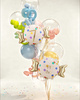 Balon foliowy Cukierek 7 urodziny Happy 7 Birthday 61 x 37 cm