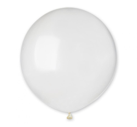 Balony G150 krystaliczne 19" - transparentne 00/ 50 szt. KK