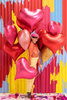 Balon foliowy Serce, 75x64,5 cm, czerwony