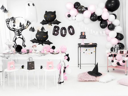 Balony 30 cm, Nietoperze, Pastel Black