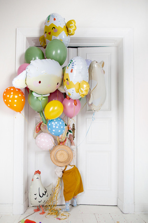 Balon foliowy Pisklę, 78.5x64.5 cm