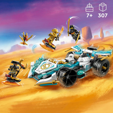 Klocki Ninjago 71791 Smocza moc Zanea - wyścigówka spinjitzu