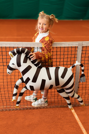 Balon foliowy Zebra 115 x 85 cm