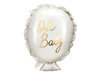Balon foliowy Baby Shower Oh Baby kremowy 53 x 69 cm
