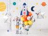 Balon foliowy Gwiazdka srebrny 70 cm