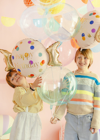 Balon foliowy Cukierek Happy Birthday 61 x 37 cm