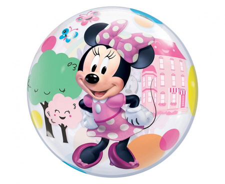 Balon foliowy 22" QL Bubble Poj. "Minnie Mouse Fun"