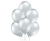 Balon lateksowy Glossy Silver srebrny 29 cm