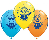 Balon QL 11" z nadr. MINIONS / 25 szt.