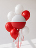 Balon foliowy Flaga Polski 35 cm