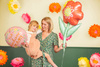 Balon foliowy Dla kochanej mamy 45 cm