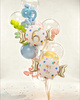 Balon foliowy Cukierek 6 urodziny Happy 6 Birthday 61 x 37 cm