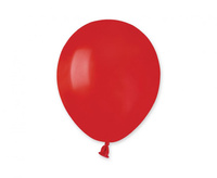 Balony A50 pastel 5" - czerwone 45/