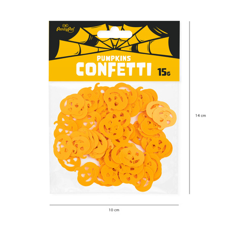 Konfetti Halloween Dynie pomarańczowe 15g
