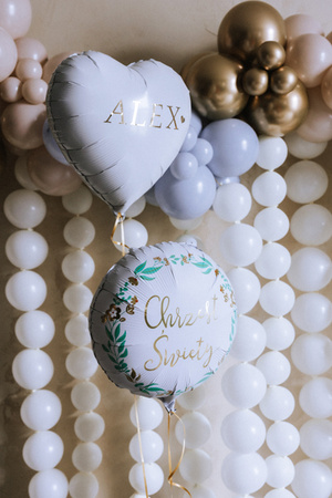 Balon foliowy Chrzest Święty 45 cm
