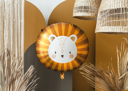 Balon foliowy Lew 70 x 67 cm